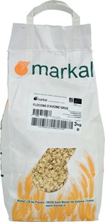 Markal Havervlokken grof bio 3kg - 1175